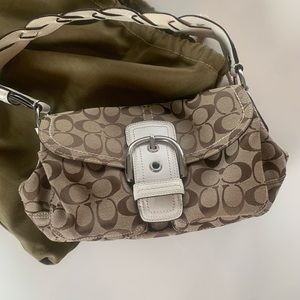 Coach Braided strap purse